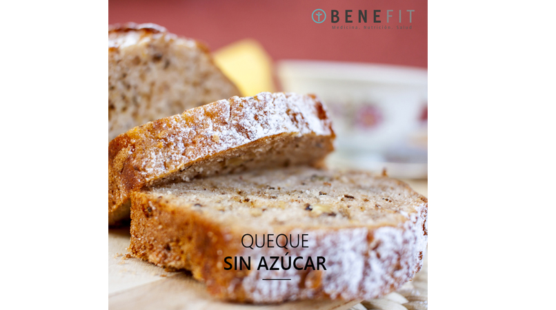 Receta de Queque sin azúcar