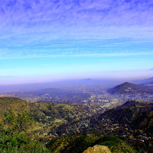 10 lugares para hacer trekking en Santiago